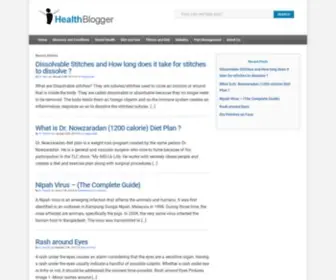 Ihealthblogger.com(Health Blog) Screenshot
