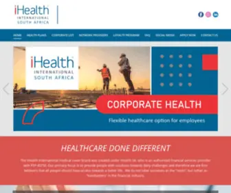 Ihealthinternational.com(IHealth International) Screenshot