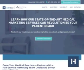 Ihealthspot.com(Medical Website Design) Screenshot