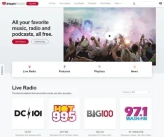 Iheart.com(IHeartRadio) Screenshot