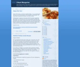 Iheartmargarine.com(I Heart Margarine) Screenshot