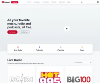 Iheartradio.com.au(Iheartradio) Screenshot