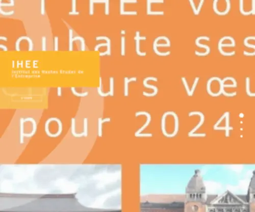 Ihee.fr(Institut des Hautes Etudes de l'Entreprise) Screenshot