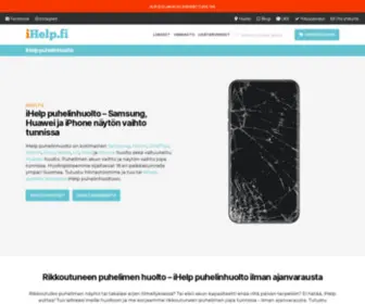 Ihelp.fi(IHelp puhelinhuolto) Screenshot