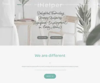 Ihelper.sg(We provide happy helpers in every home. iHelper) Screenshot