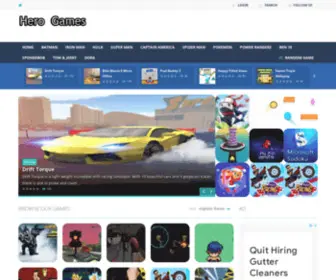 Iherogames.com(I Hero Games) Screenshot