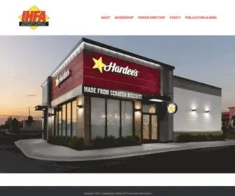 Ihfa.com(Independent Hardee's® Franchisee Association) Screenshot