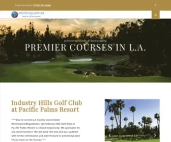 Ihgolfclub.com(Industry Hills Golf Club At Pacific Palms Resort CA) Screenshot