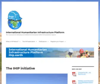 Ihip.earth(The IHIP initiative) Screenshot