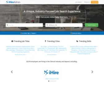 Ihireadmin.com(Admin Jobs) Screenshot