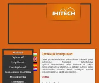 Ihitech.hu(Cégünk ipari) Screenshot