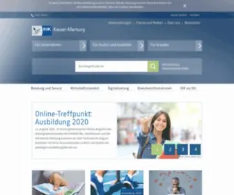 IHK-Kassel.de(IHK Kassel) Screenshot