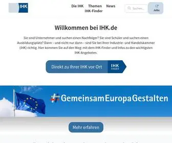 IHK.de(Der schnelle Weg zu Ihrer Industrie) Screenshot