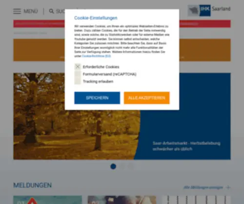 Ihksaarland.de(Editor's Office) Screenshot