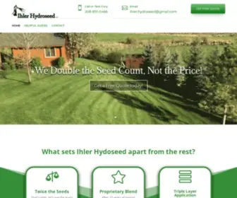 Ihlerhydroseed.com(Ihler Hydroseed) Screenshot