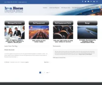 Ihlogistics.com(Rail Logistics) Screenshot