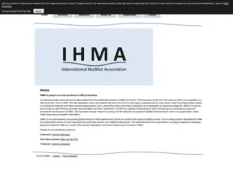 IHM-Association.org(International HazMat Association) Screenshot