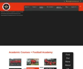 Ihmanchesterfootballacademy.com(Football Academy UK) Screenshot
