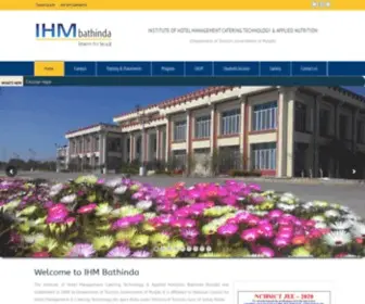 Ihmbti.com(Of Punjab)) Screenshot