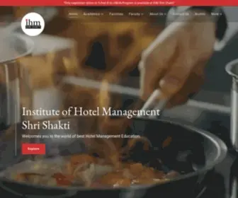 Ihmshrishakti.com(IHM Shri Shakti) Screenshot