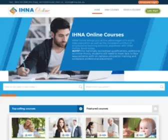 Ihna.online(IHNA Online Courses) Screenshot