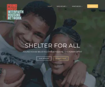 Ihncincinnati.org(The Community's Interfaith Response to Family Homelessness) Screenshot