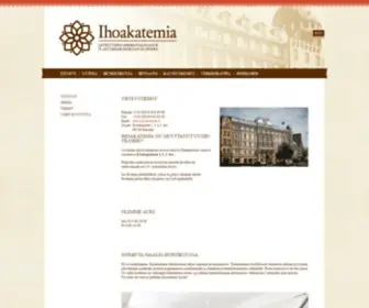 Ihoakatemia.fi(Etusivu) Screenshot
