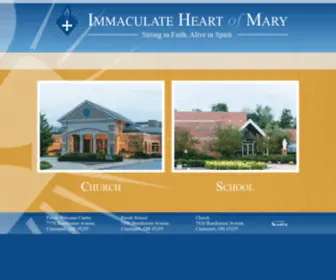 Ihom.org(Immaculate Heart Of Mary) Screenshot