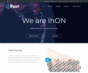 Ihonpeople.com(Main Home) Screenshot