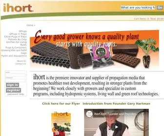 Ihort.com(International Horticultural Technologies) Screenshot