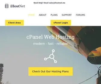 Ihostnet.me(ihostnet) Screenshot