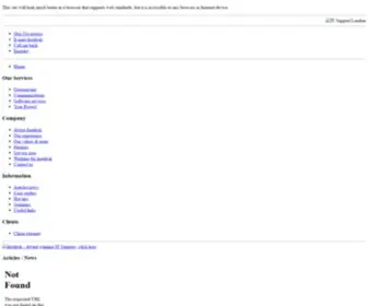 Ihotdesk.com(IT Support in London) Screenshot