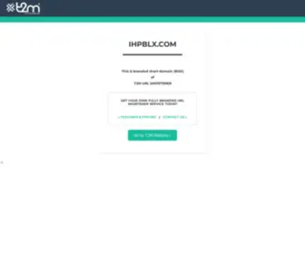 IHPBLX.com(This is a T2M URL Shortener's branded domain. T2M) Screenshot