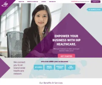 IHP.com.sg(IHP) Screenshot