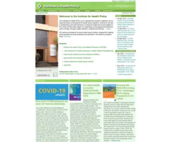 IHP.lk(Institute for Health Policy) Screenshot