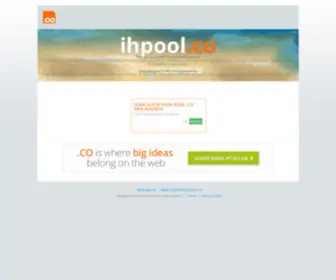 Ihpool.co(Dit domein kan te koop zijn) Screenshot