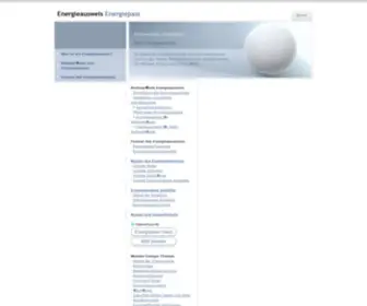 IHR-Gebaeude-Energieberater.de(Energieausweis Energiepass Berater Suche) Screenshot