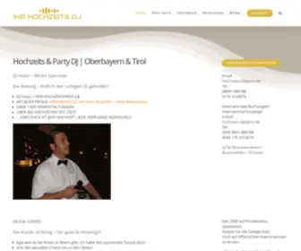 IHR-HochZeits-DJ.eu(Ihr) Screenshot