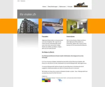 IHR-Maler.ch(Bischel &amp; Künzler) Screenshot