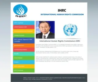 IHRC-Geneva.org(My CMS) Screenshot