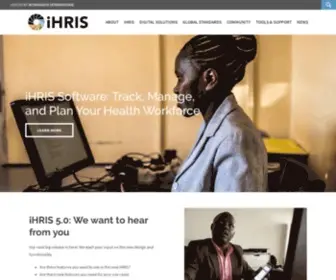 Ihris.org(IHRIS Software) Screenshot