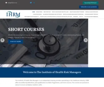 IHRM.co.za(IHRM) Screenshot
