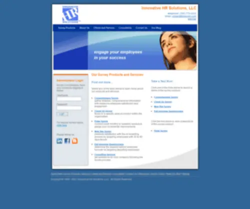 IHRSLLC.com(Innovative HR Solutions) Screenshot