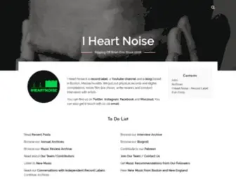 IHRTN.net(I Heart Noise) Screenshot