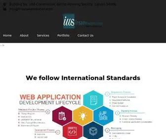 Ihsanwebsolution.com(Web Application Development Company) Screenshot