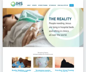Ihsglobal.org(IHS Global (formerly International Health Services)) Screenshot