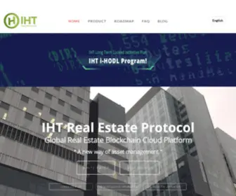 Ihtcoin.com(IHT) Screenshot