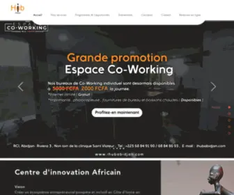 Ihubabidjan.com(I-Hub Abidjan) Screenshot