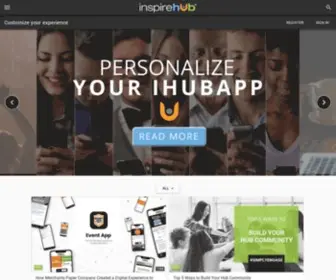 Ihubapp.org(InspireHUB) Screenshot