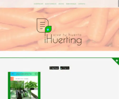 Ihuerting.com(Vive Tu Huerto) Screenshot
